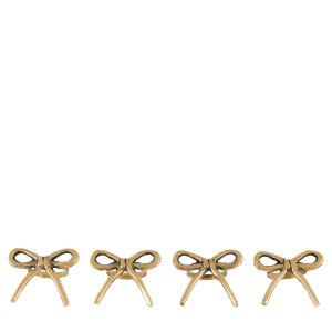 Bow Napkin Rings Gold 4pk 1 20102026171834