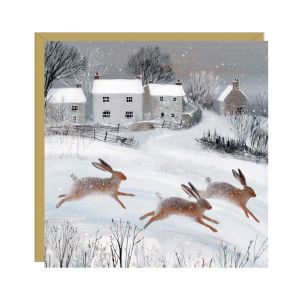 Dashing Hares Christmas Cards 48pk 1 19022026003826