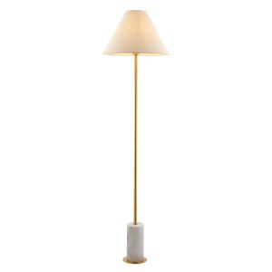 Cassini Floor Lamp Brass and Marble 1 20102026230814